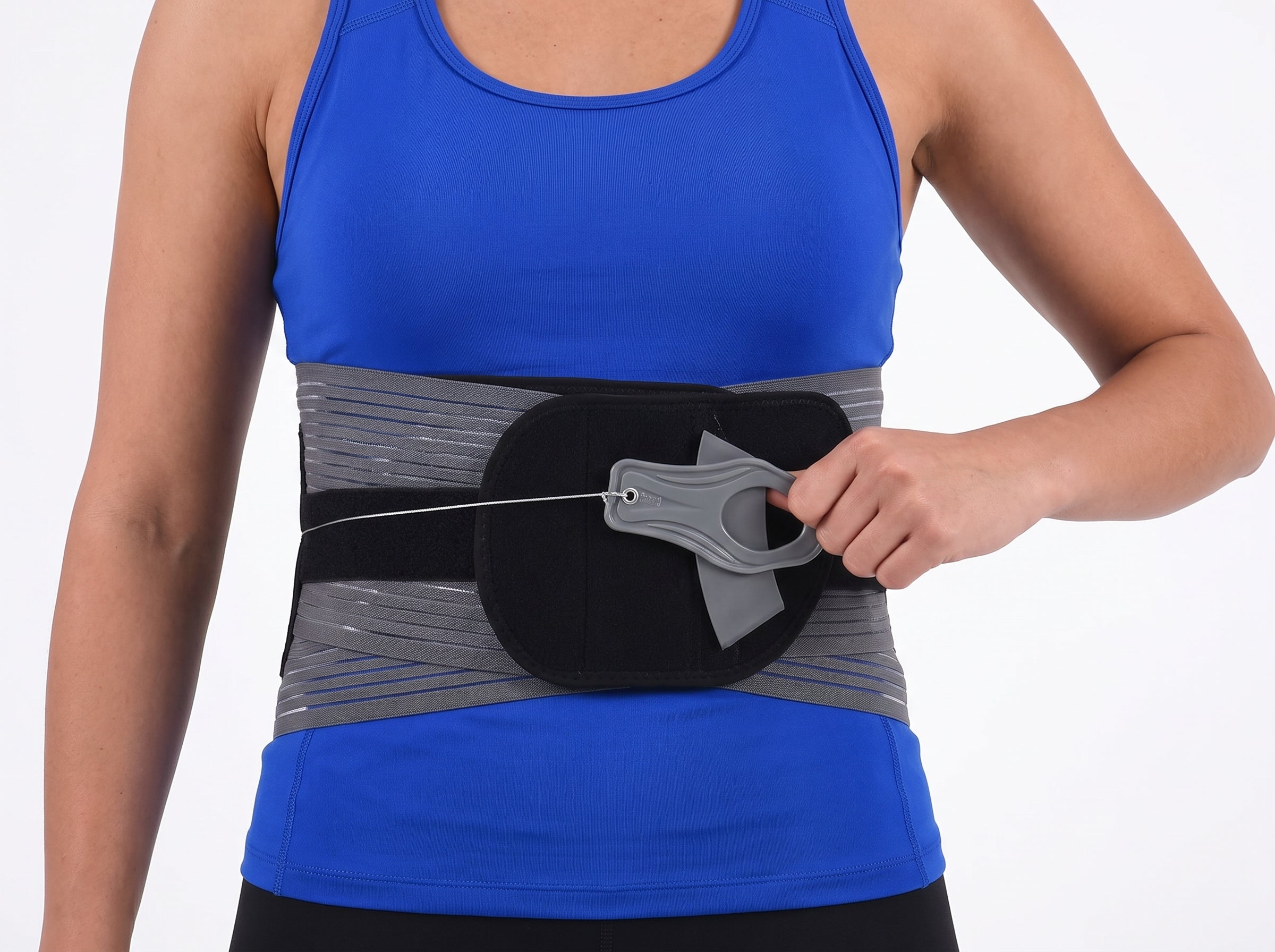 Pull the cords to decompress